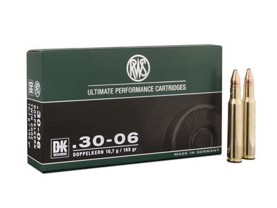 Патрон нарезной RWS калибр 30-06 SPRG DK 10,7 гр. (в пачке 20 шт.). Фото №2