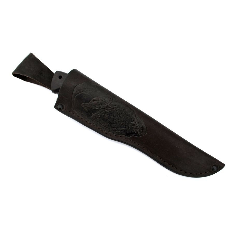 Нож “Финский” алмазная сталь (XB5) литьё, резная рукоять из ценных пород дерева (ИП Семина). Фото №3 Нож “Финский” алмазная сталь (XB5) литьё, резная рукоять из ценных пород дерева (ИП Семина). Фото №3