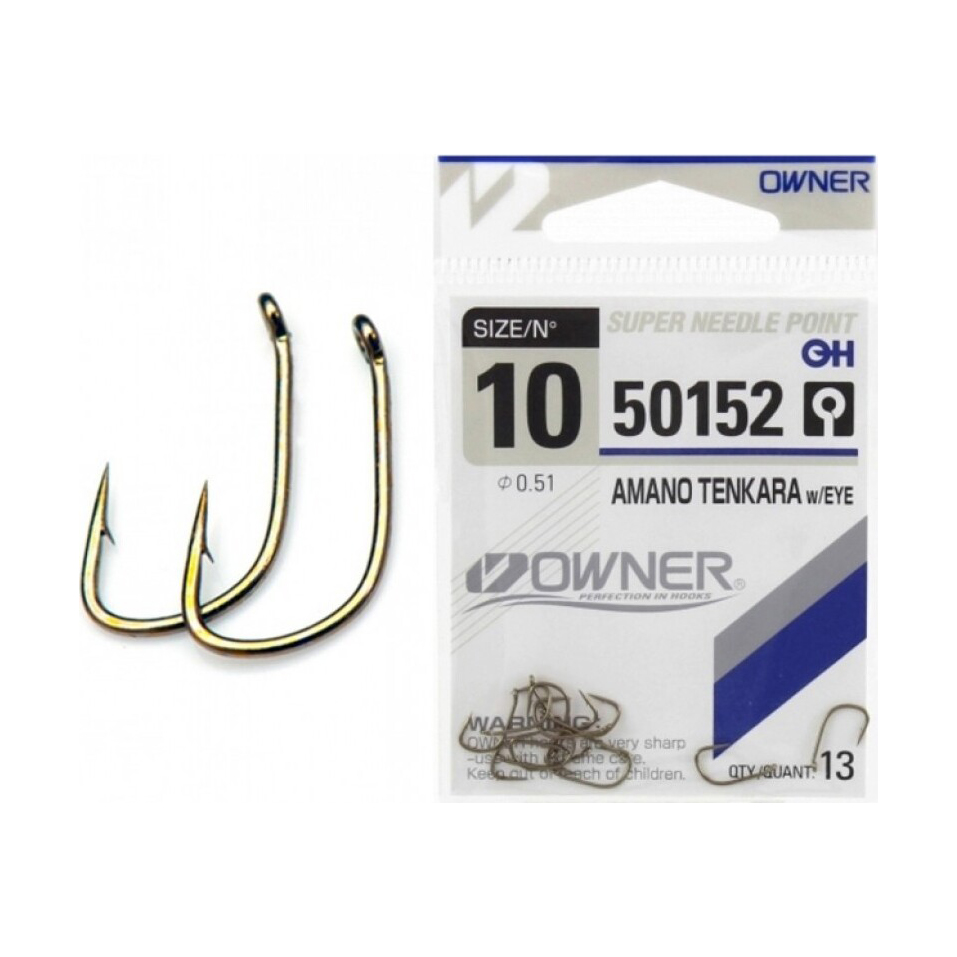 Крючок Owner Amano Tenkara №12. Фото №1 Крючок Owner Amano Tenkara №12. Фото №1