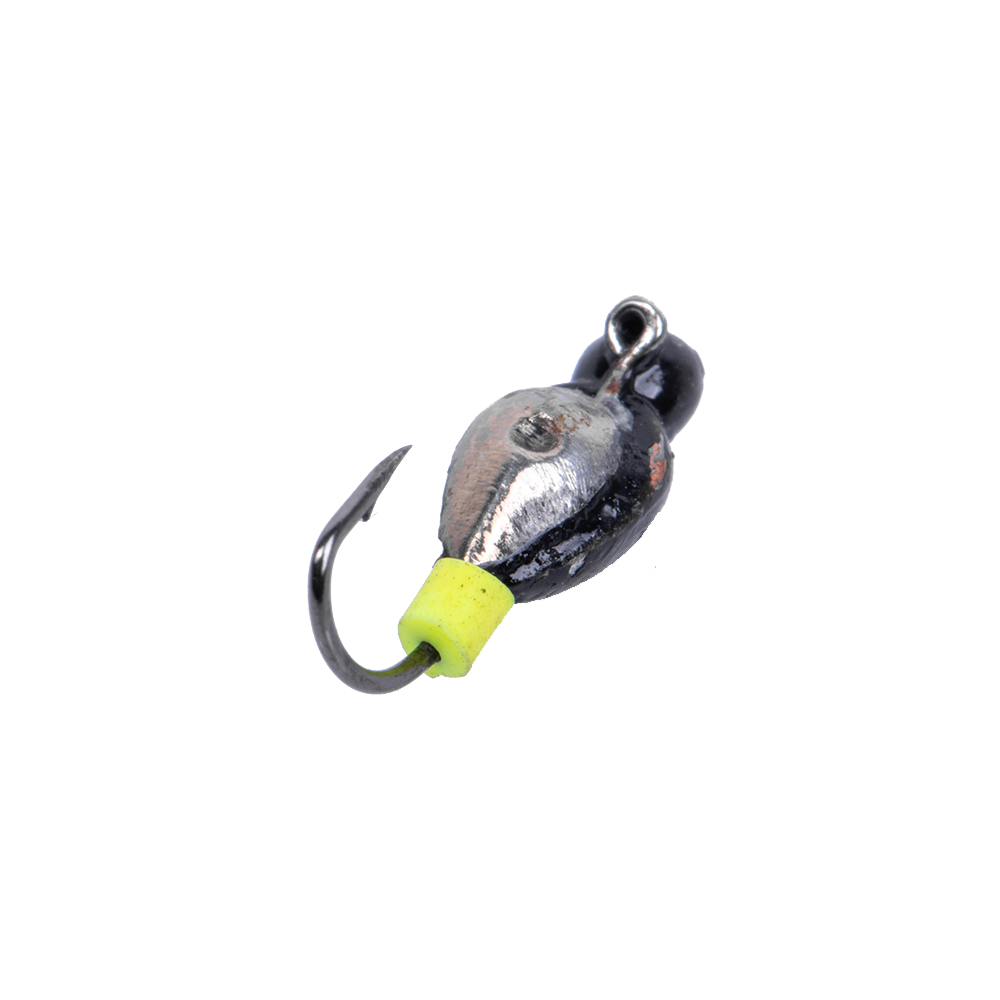 МВМ-92-3 Куколка с ушком 3 мм Черная с никел. кор. (10 шт.). Фото №2