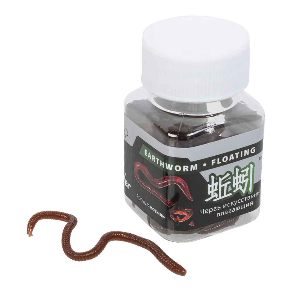 Червь искусственный съедобный ароматизированный TKS31010903FО-90MM цвет светло-коричневый мотыль . Фото №3 Червь искусственный съедобный ароматизированный TKS31010903FО-90MM цвет светло-коричневый мотыль . Фото №3