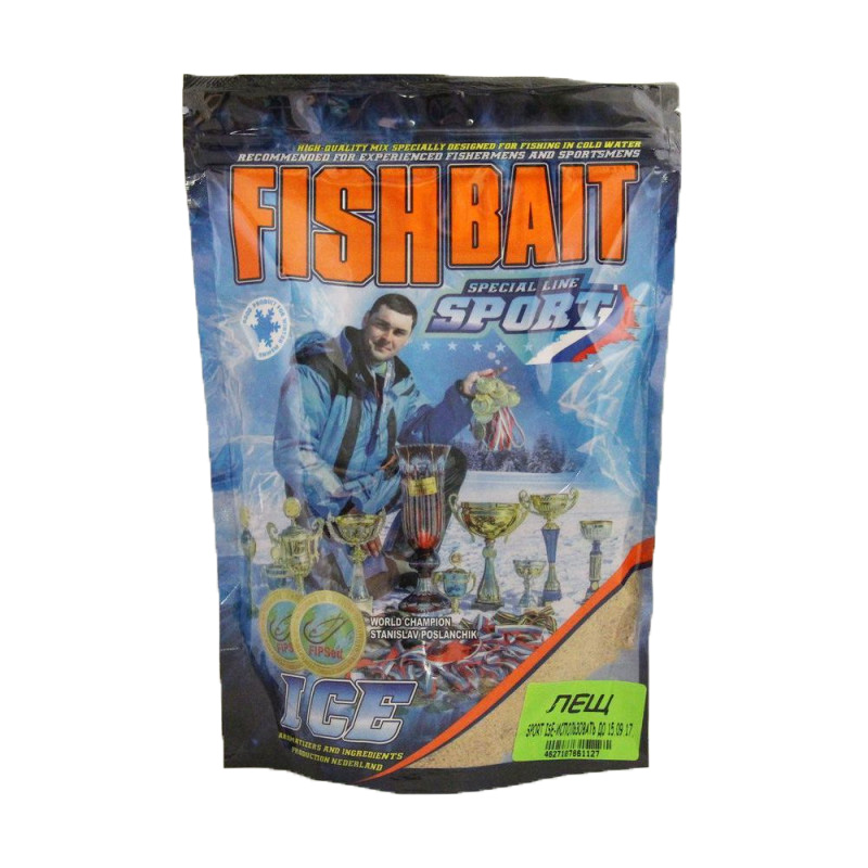 Прикормка FishBait серия «ICE Sport» 0.75 кг. Лещ. Фото №3