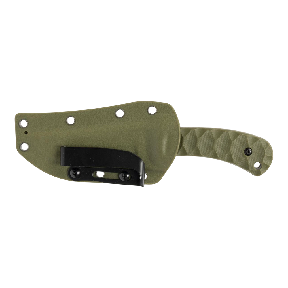 Нож туристический "Fox Knives" GD87GN, клинок нержавеющая сталь, рукоять G10 (зеленый) (Ярхант). Фото №4