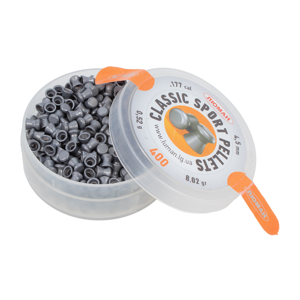 Пуля пневматическая "Classic sport pellets", 0,52 г. 4,5 мм. (400 шт.) . Фото №2 Пуля пневматическая "Classic sport pellets", 0,52 г. 4,5 мм. (400 шт.) . Фото №2