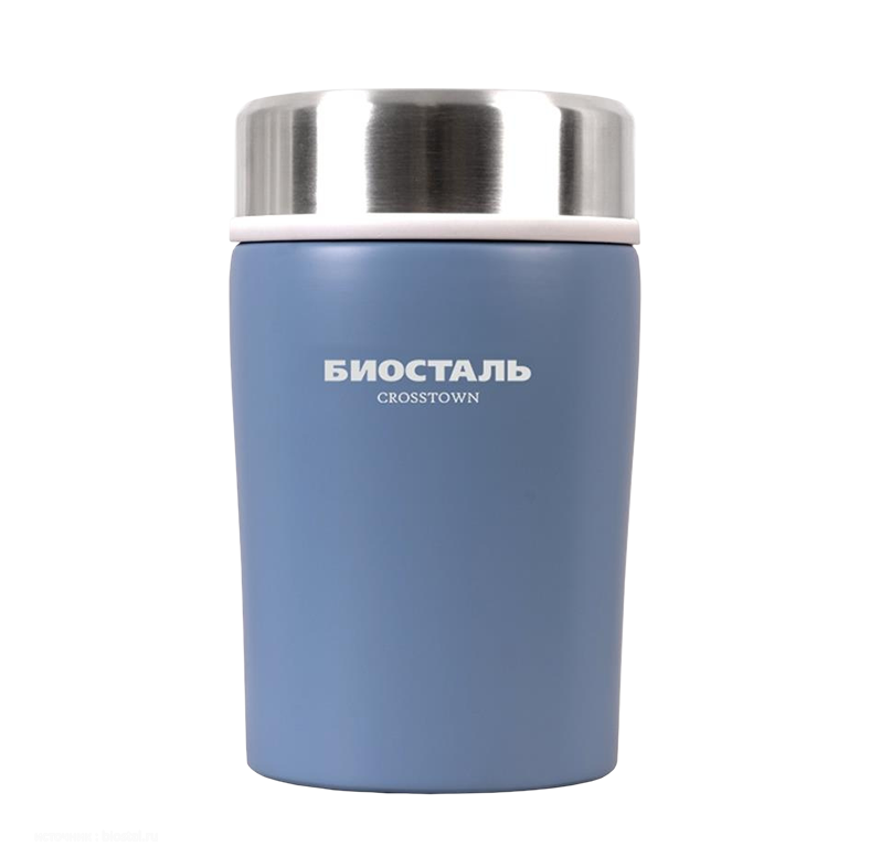 Термос "BIOSTAL-CROSSTOWN" ш/г NTD-500B, цвет СИНИЙ. Фото №1