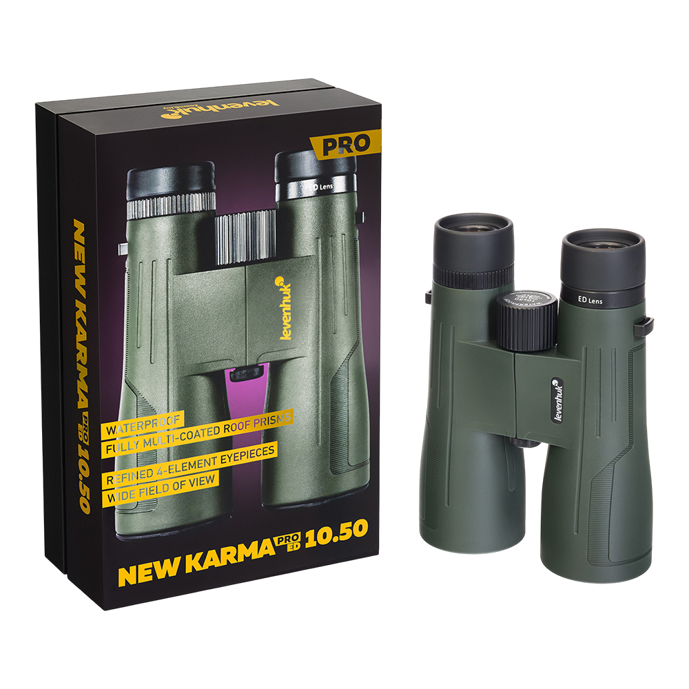 Бинокль Levenhuk New Karma PRO ED 10x50. Фото №10