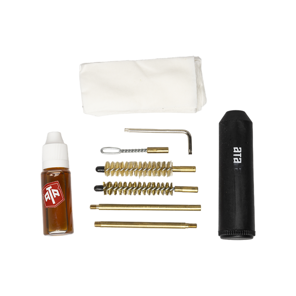 Пистолет АТА9 калибр 9*19 мм, Tungsten, вольфрамовый затвор, черная рамка. Фото №2