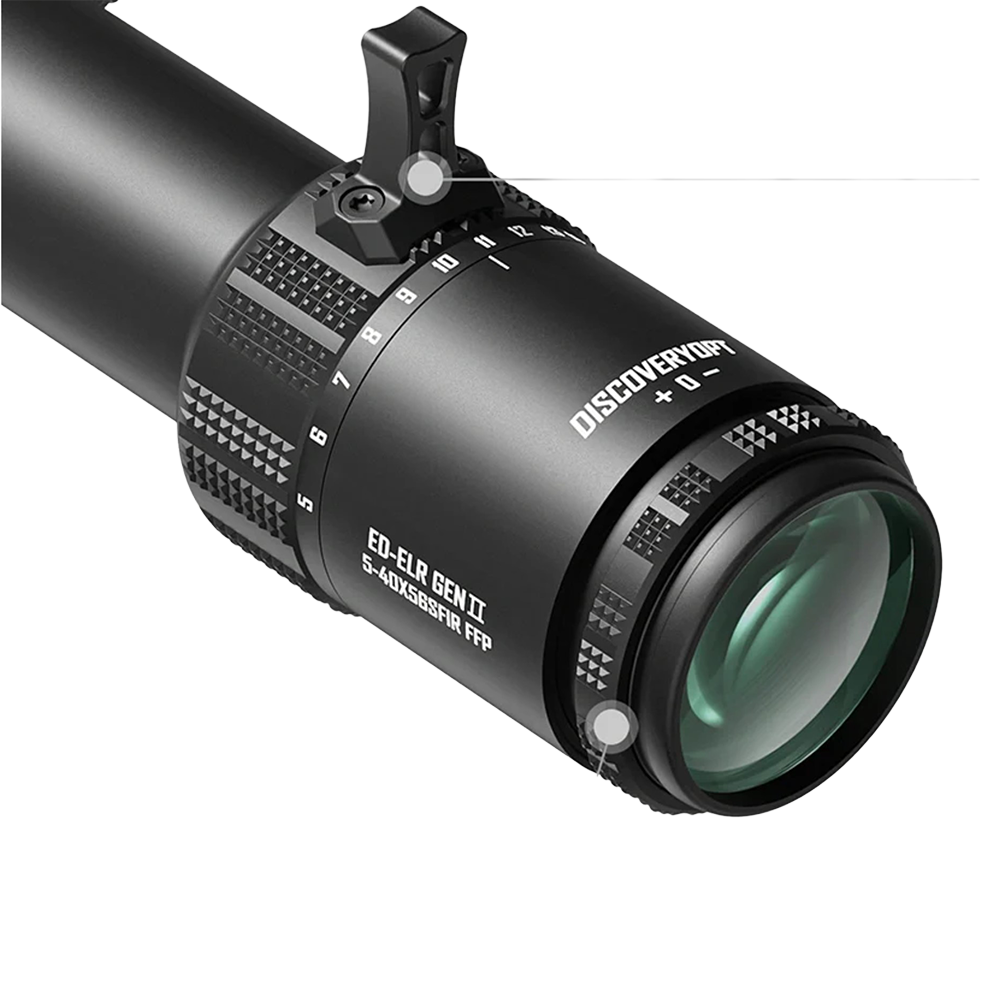 Прицел Discovery оптический ED-ELR 5-40x56SFIR. Фото №3