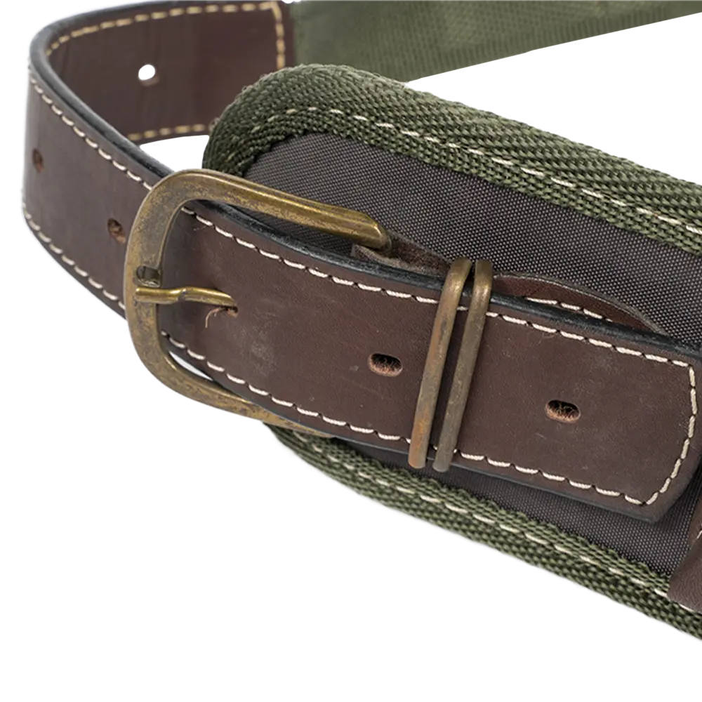 Патронташ комбинированный К-12, 20 патронов с секцией 7,62/6, открытый (ХСН). Фото №3