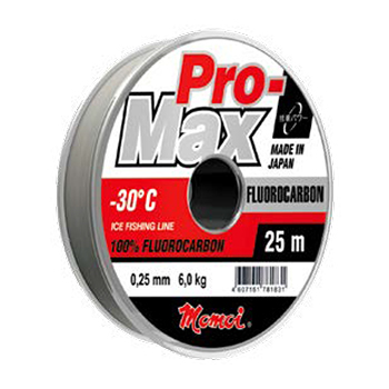 Леска Momoi Pro-Max Fluorocarbon 0,11мм/25м 1,3кг(прозрачная). Фото №1