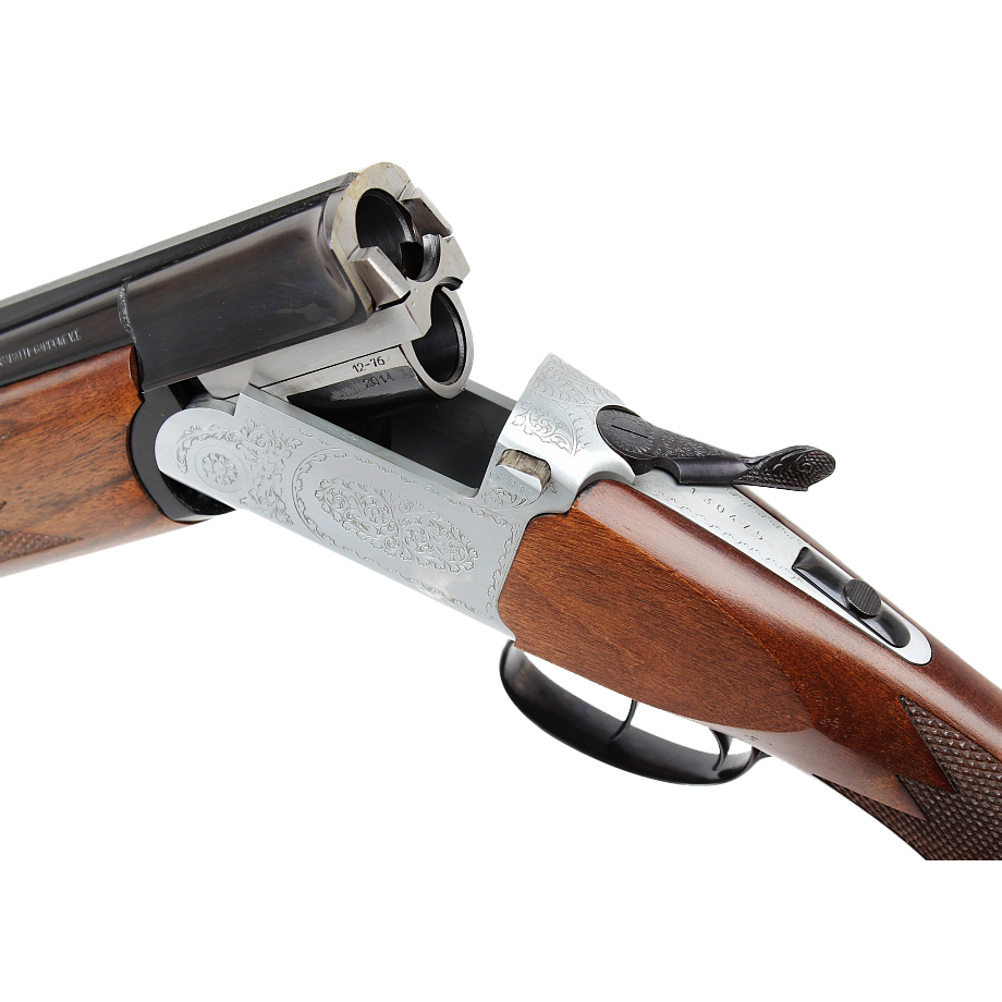 Ружье Sabatti FALCON, калибр 12х76, автоматический эжектор, два спусковых крючка, ствол 28"(710), 5 насадок, антабки. Фото №8 Ружье Sabatti FALCON, калибр 12х76, автоматический эжектор, два спусковых крючка, ствол 28"(710), 5 насадок, антабки. Фото №8