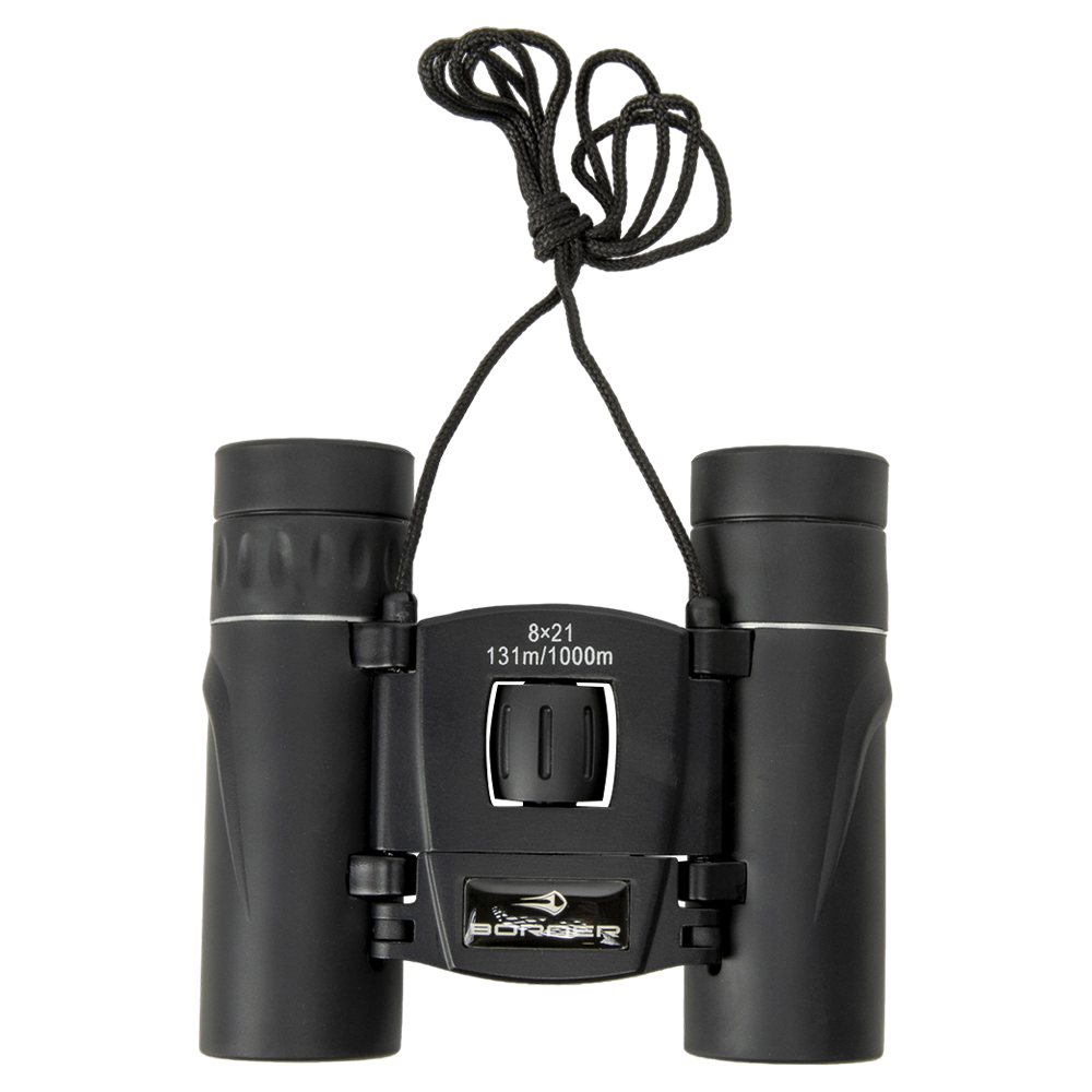 Бинокль BORNER 8Х21 black Roof BK-7. Фото №1
