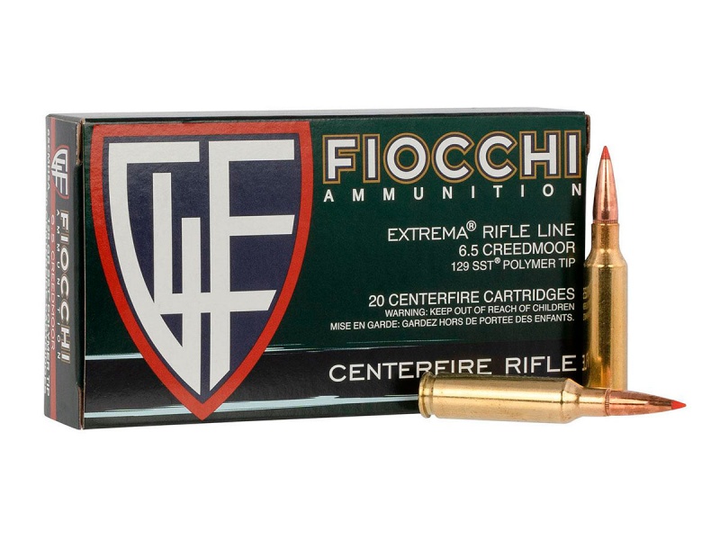 Патроны Fiocchi, калибр6.5 Creedmoor EPN 129 gr. ( в коробке 20 шт.). Фото №1