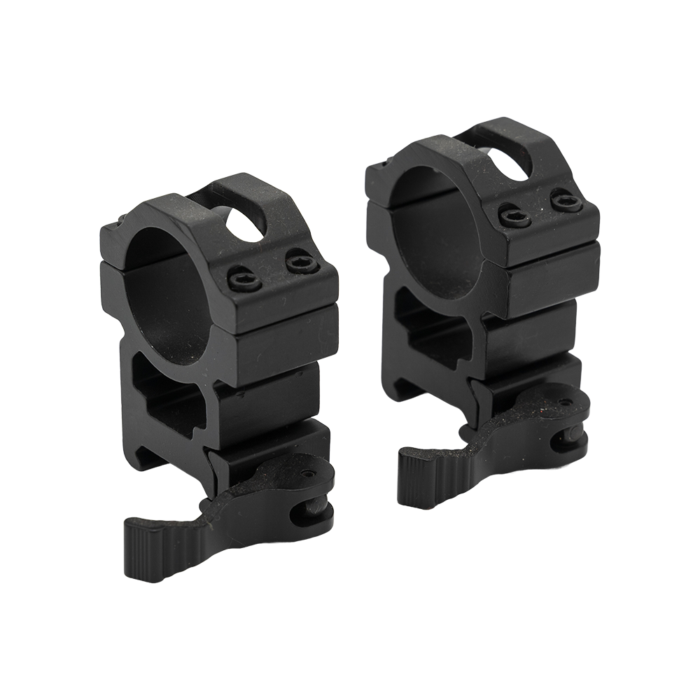 Кольца рычажные б/с High Weaver/Picatinny 1 дюйм / 25.4 мм (G2ОА220602). Фото №1