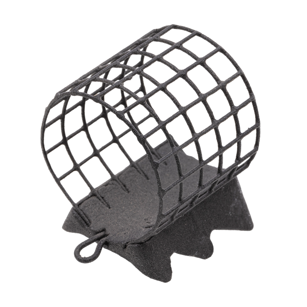 Груз-кормушка металлическая X-FEEDER ME ALLIGATOR M GRID 060 г (28 мл, цвет Matt Black, сварная сетка). Фото №1 Груз-кормушка металлическая X-FEEDER ME ALLIGATOR M GRID 060 г (28 мл, цвет Matt Black, сварная сетка). Фото №1