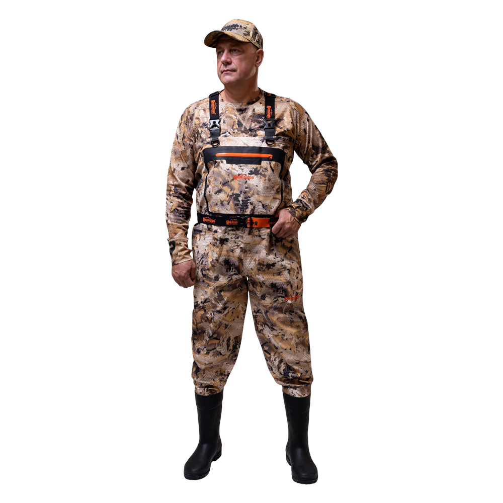 Вейдерсы Remington Rainstorm with boots Yellow Waterfowl Honeycombs р. XL-44/45. Фото №7 Вейдерсы Remington Rainstorm with boots Yellow Waterfowl Honeycombs р. XL-44/45. Фото №7