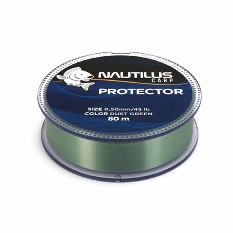 Шоклидер Nautilus Protector Dust Green 0.50мм 80м. Фото №2