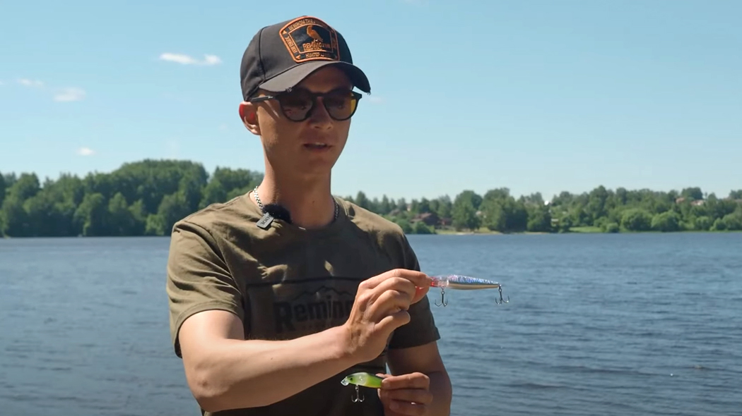 Игра воблеров глазами рыбы. Подводная съемка. Продолжение.