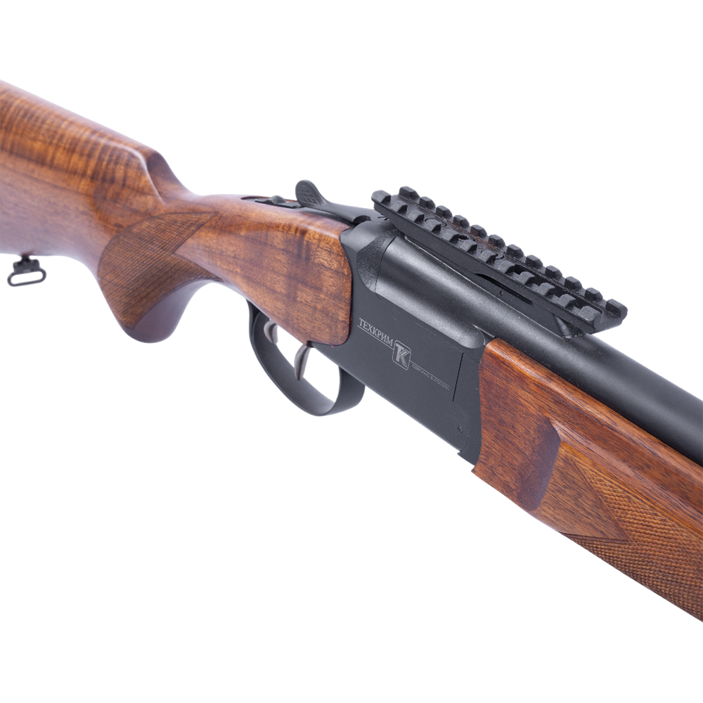 Ружье комбинированное ТК527М калибр 12/76 и 366 Magnum (орех) L=520. Фото №6