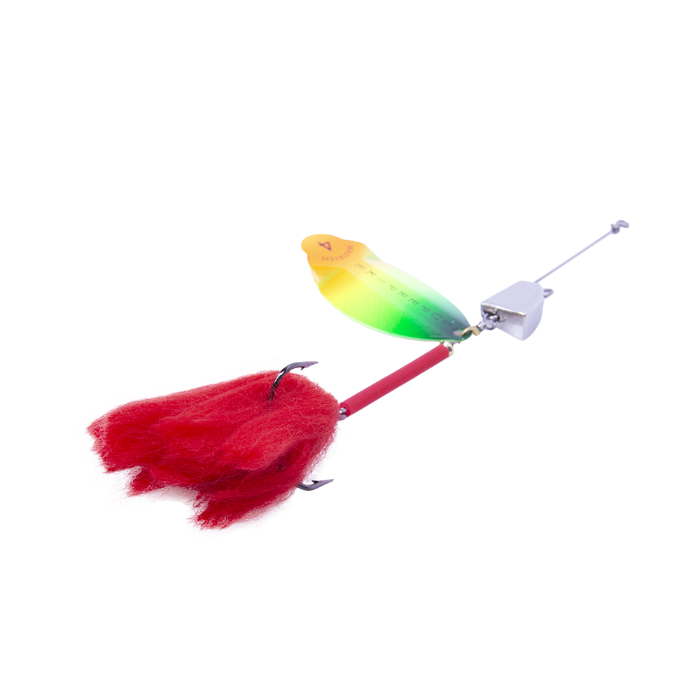 Блесна вращающаяся MADFISH Super Pike №4, 24гр, цвет (Rainbow). Фото №3