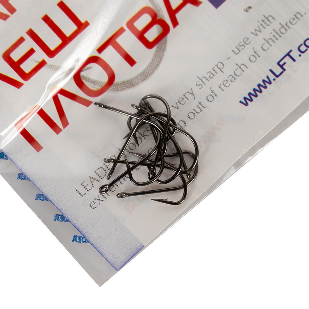 Крючки Leader SODE стандартные, color BN, №8(10шт). Фото №2