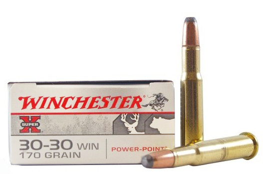 Патрон нарезной WINCHESTER калибр 30-30WIN PP Super X 11,02 гр. 170grn. (в пачке 20 шт.). Фото №2