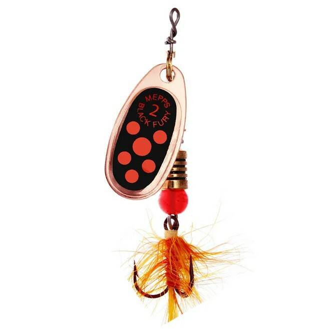 Блесна Mepps Black Fury 2 cooper/orange . Фото №2