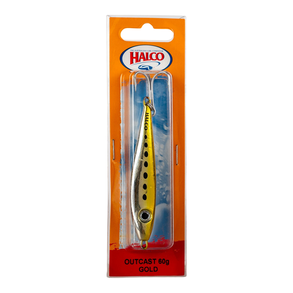 Блесна колеблющаяся Halco OUTCAST, 60г, GOLD. Фото №1 Блесна колеблющаяся Halco OUTCAST, 60г, GOLD. Фото №1