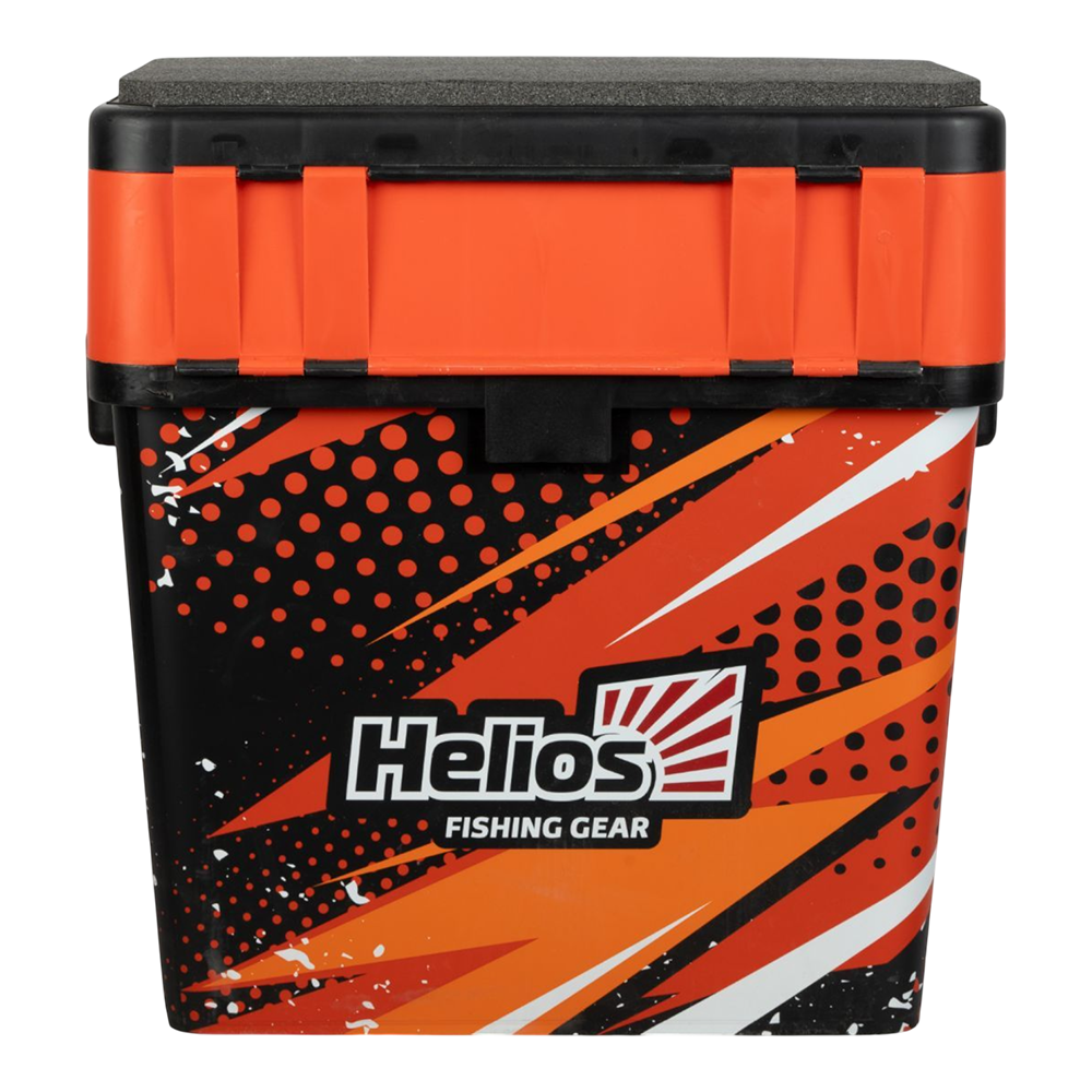 Ящик рыболовный зимний Pike, оранжевый (HS-IML-19-O) Helios. Фото №3 Ящик рыболовный зимний Pike, оранжевый (HS-IML-19-O) Helios. Фото №3