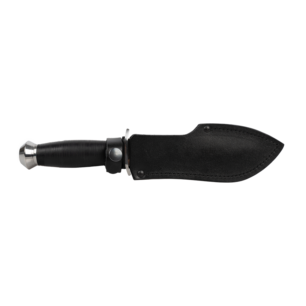 Нож Кизляр Легионер сталь AUS-8, рукоять кожа наборная. Фото №4