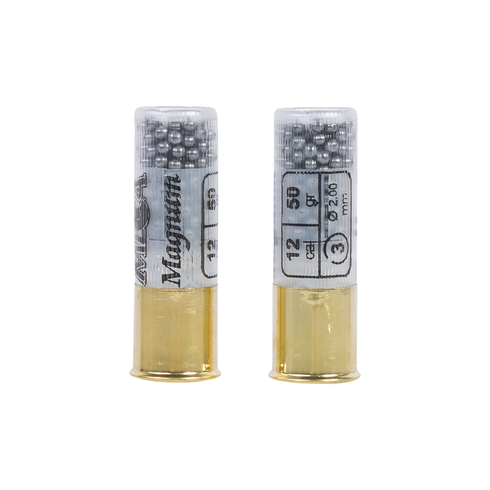 Патрон Meca 12/76 Magnum №3 50 гр. (в пачке 10 шт/короб 230). Фото №5