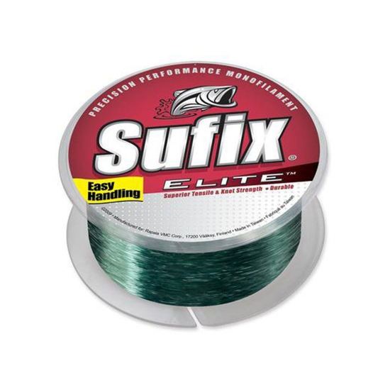 Леска Sufix Elite х10 Green 100м 0,28мм. Фото №1