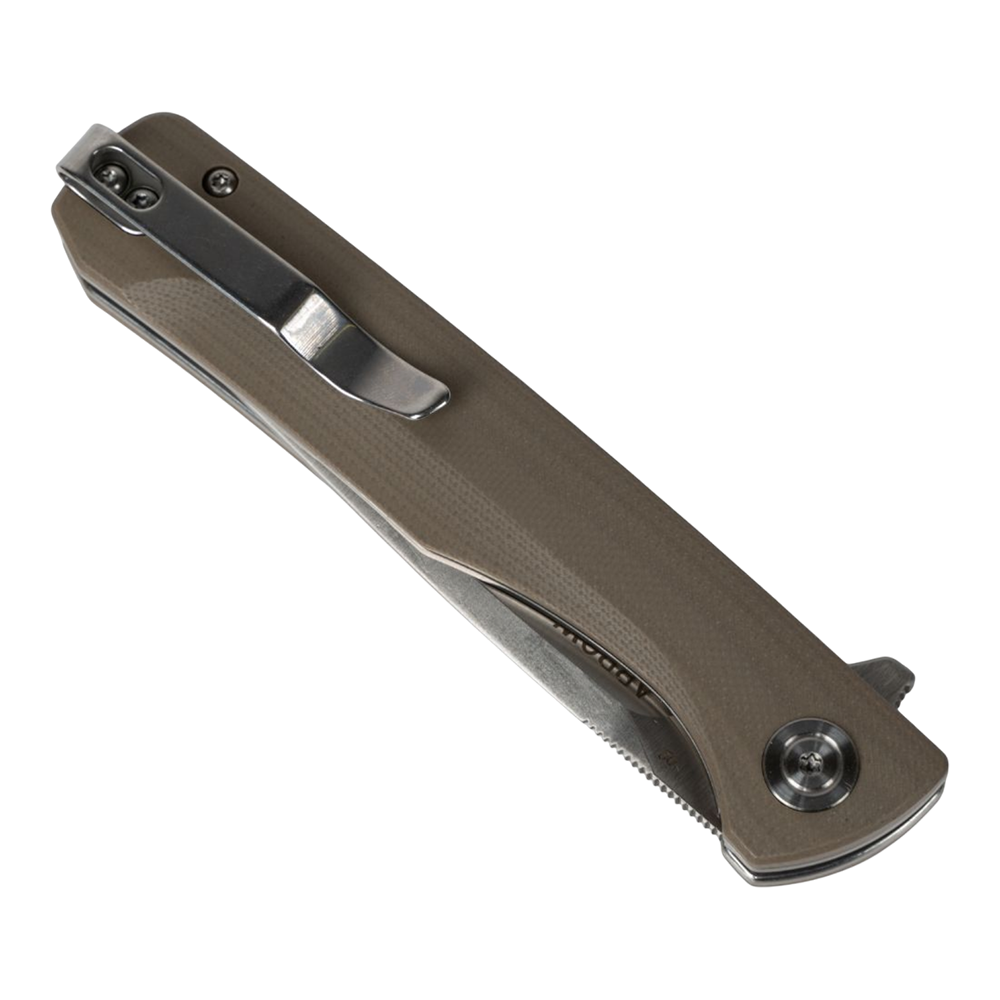 Нож складной Кизляр Arrow клинок D2, рукоять G10, песочный. Фото №4