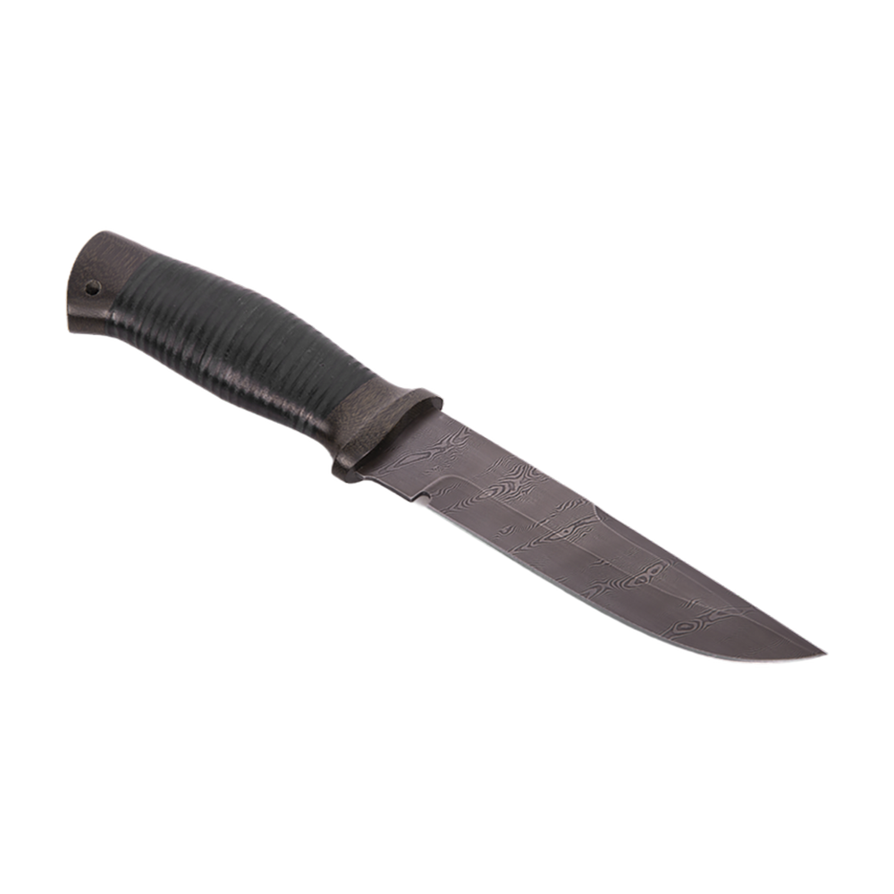 Нож ЗЗОСС, Н8, клинок ст. У10А-7ХНМ, рукоять текстолит, кожа. Фото №3