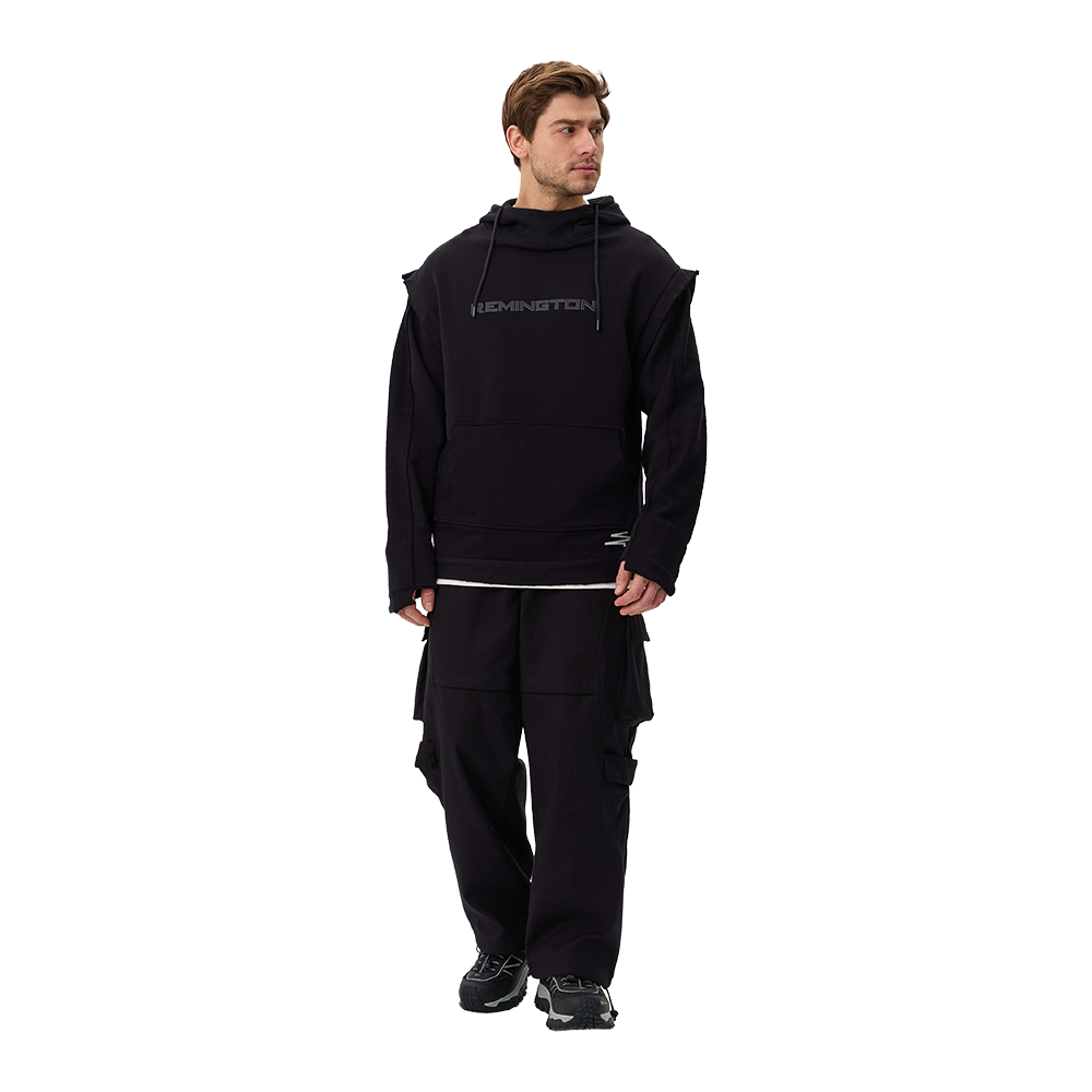 Худи мужское Remington Dune I Вlack р. 2XL. Фото №1
