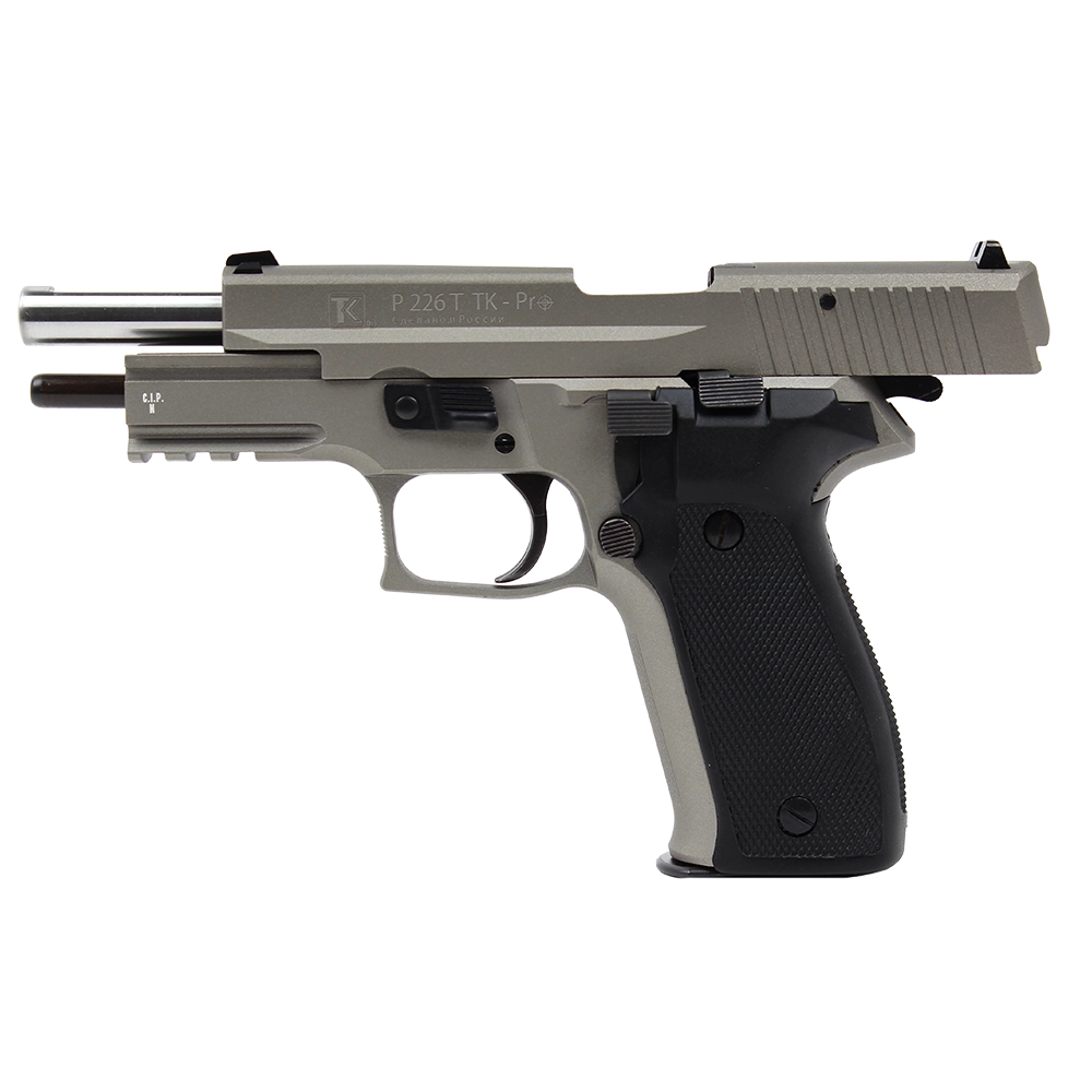 Пистолет ООП модели Р226Т ТК-Рro калибр 10*28 (Cerekote, Silver). Фото №4