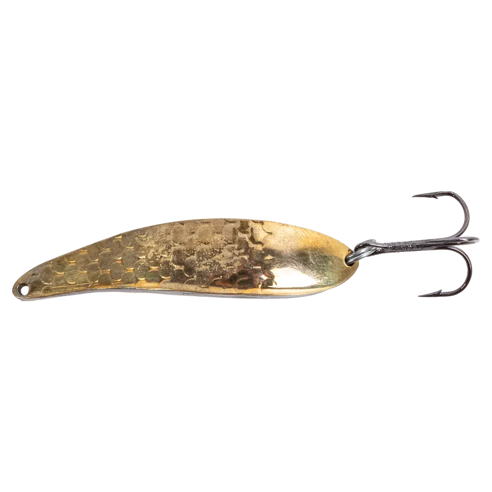 Блесна ЖОР Ятаган 65мм, 18гр, цвет (латунь/нейзильбер) тройник. Фото №1