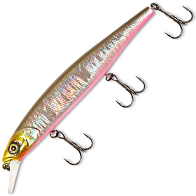 Воблер Jackall Mag Squad 128SP blackblackredbelly/magmahi 12,80см 21г 0-1,5м. Фото №2