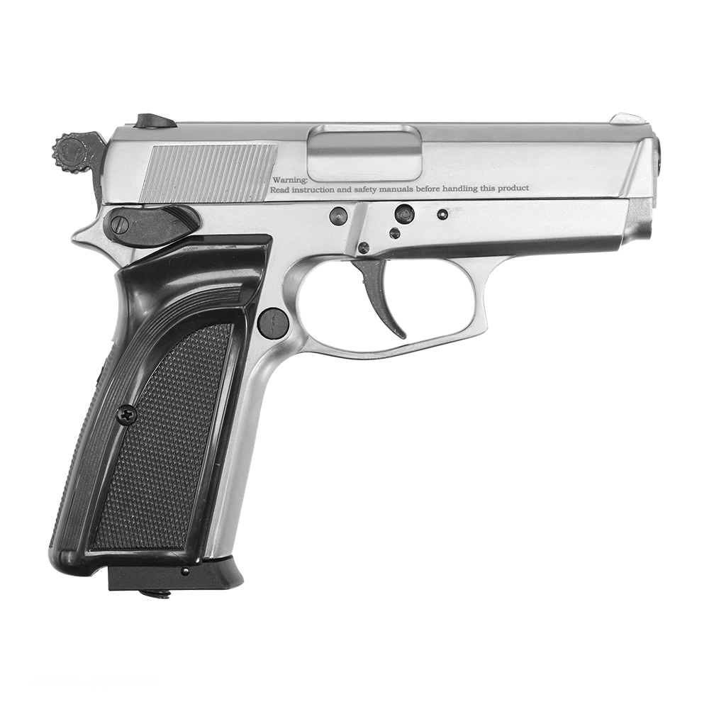 Пистолет пневматический EKOL 66 C FUME, (никель) калибр 4,5 мм, 3 Дж. Фото №2