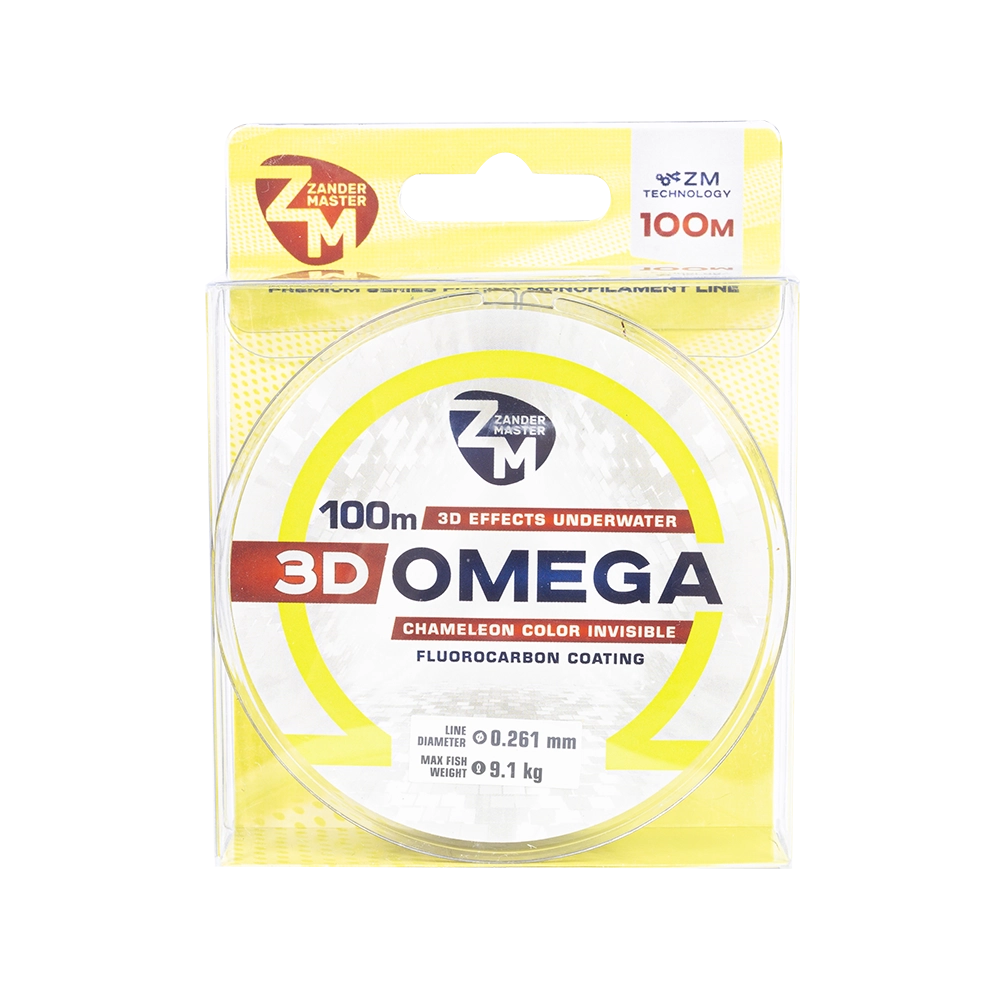 Леска монофильная ZM 3D OMEGA 0.261 100m. Фото №2
