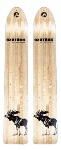 Лыжи "Охотник" 90 см (дерево) . Фото №1 Лыжи "Охотник" 90 см (дерево) . Фото №1