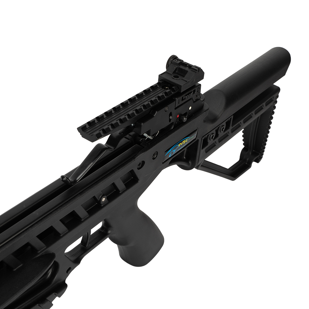 Арбалет рекурсивный Man Kung - MK XB21 (черный, 2 стрелы, воск, стрингер). Фото №6