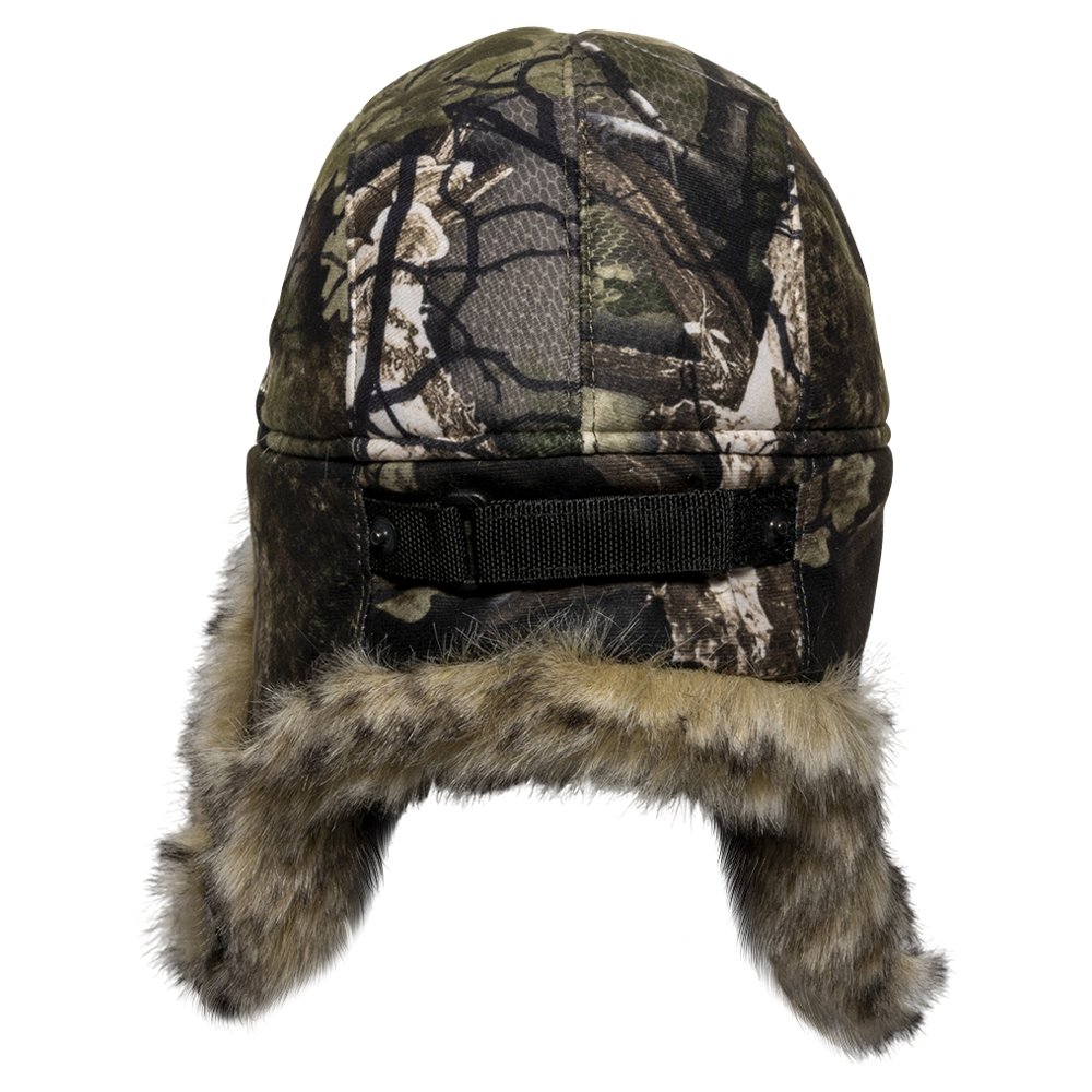 Шапка ушанка Хольстер / алова / дубок (57-58) . Фото №4