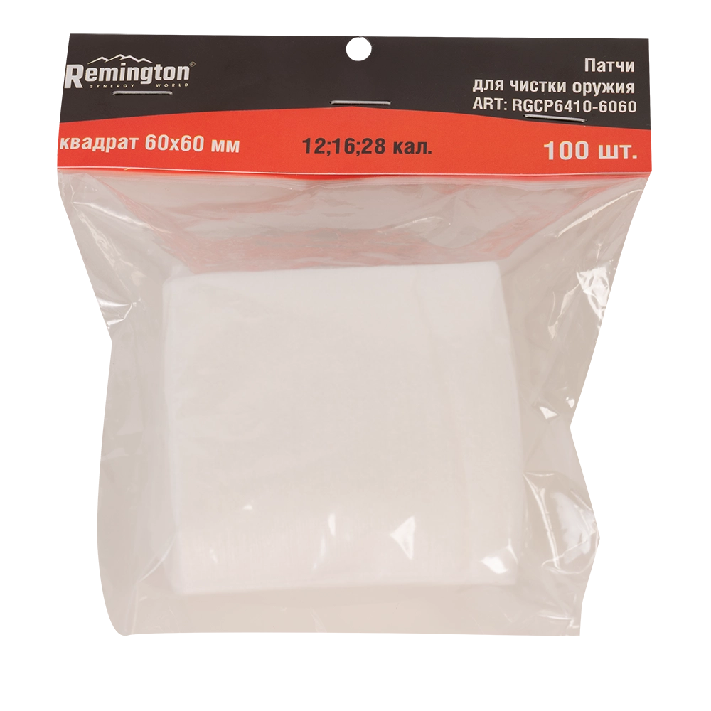 Патчи REMINGTON калибр 12;16;28 квадрат 60x60мм 100штук. Фото №2 Патчи REMINGTON калибр 12;16;28 квадрат 60x60мм 100штук. Фото №2