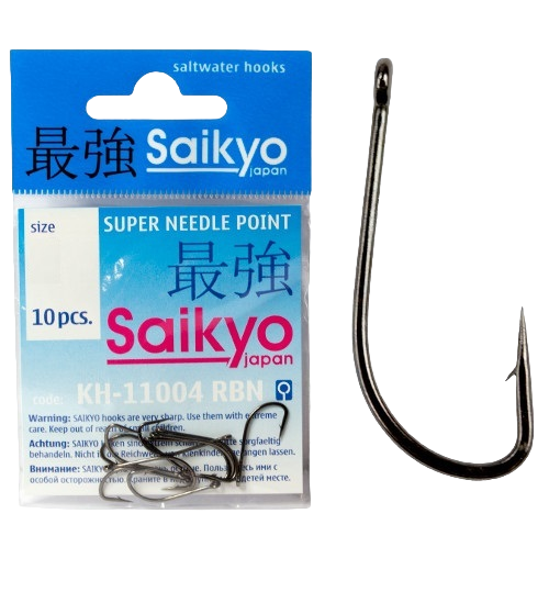 Крючки Saikyo KH-11004 Crystal BN №14 (10шт). Фото №2