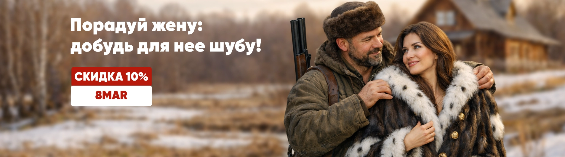 Порадуй жену: добудь для нее шубу!