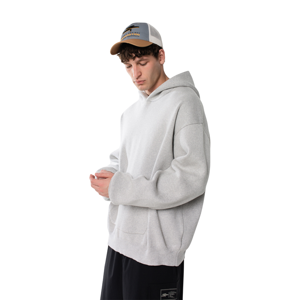 Худи мужское Remington Knitted Gray р. L. Фото №4