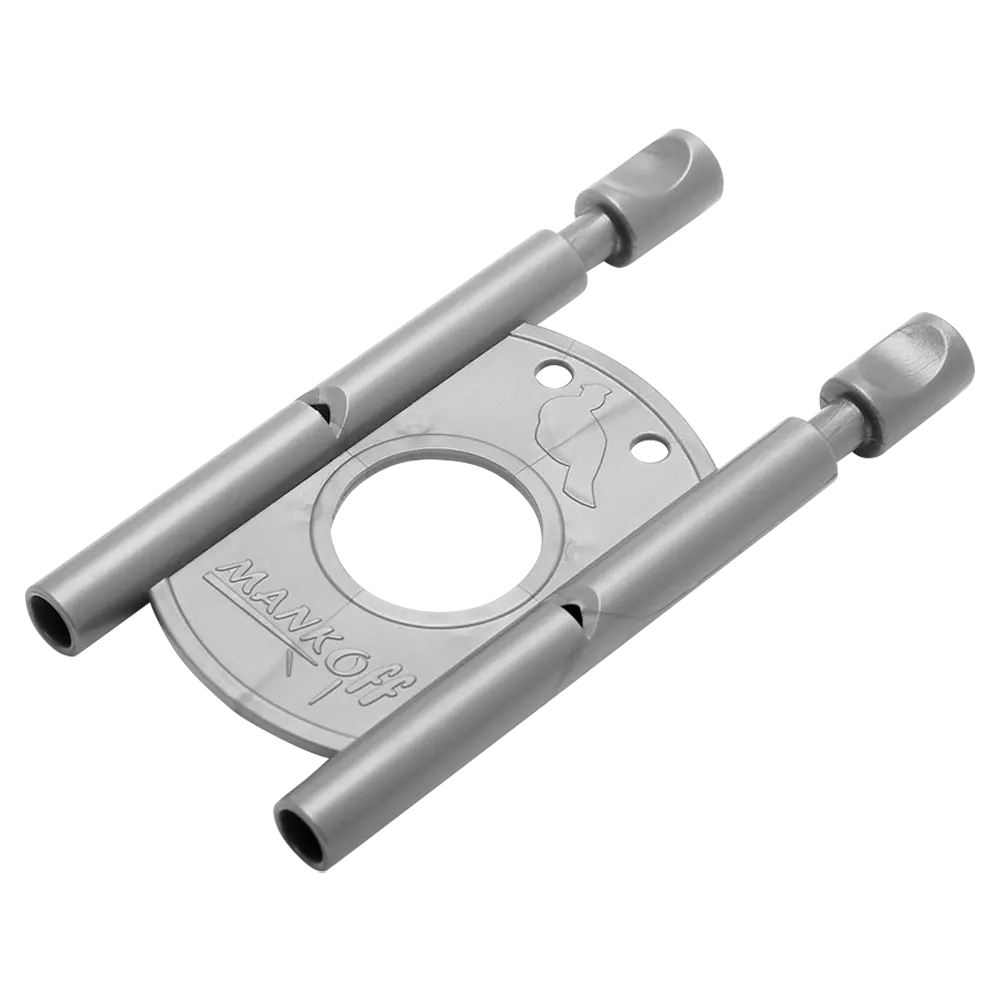 Манок Mankoff на рябчика двойной, серый (3120/1). Фото №1