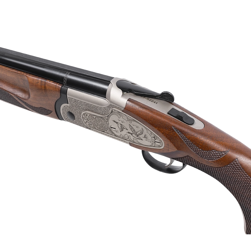 Ружье Beydora BDR 90 DLX E калибр 12х76, L-710 (серебристый ресивер сталь,ортоп. рукоять,набор чоков). Фото №8 Ружье Beydora BDR 90 DLX E калибр 12х76, L-710 (серебристый ресивер сталь,ортоп. рукоять,набор чоков). Фото №8