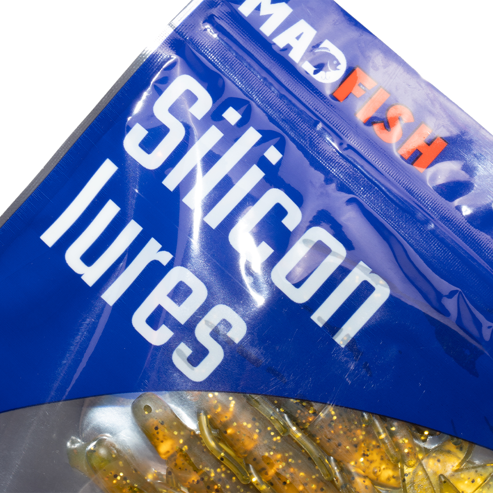 Виброхвост MADFISH RUSH CRAW 90мм, 5.7г, (6 шт. уп.) цвет 33. Фото №4